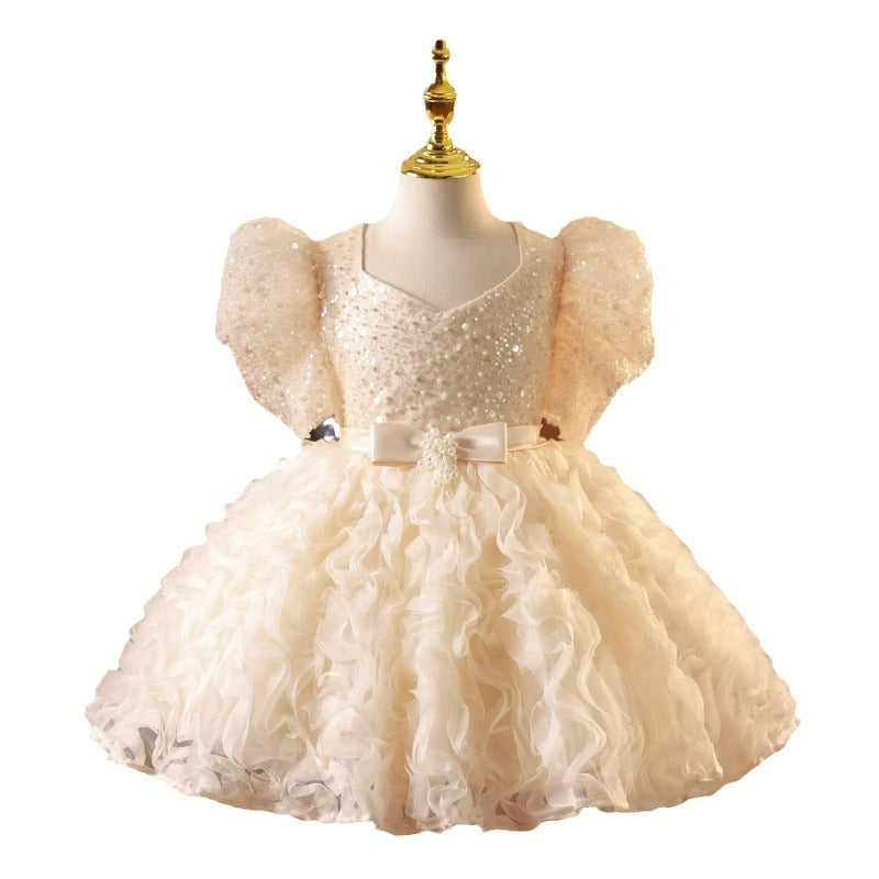 Miss Muffet Flower Girl Princess Dress