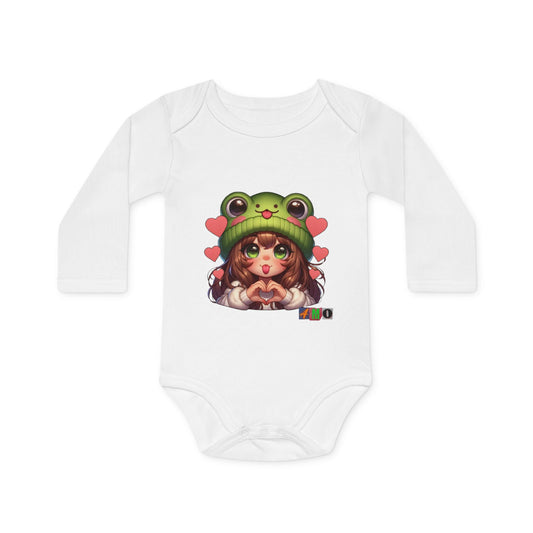 Baby Long-Sleeve Organic Bodysuit