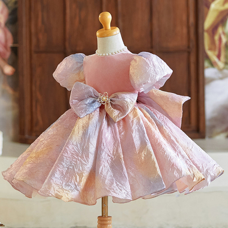 Puff Sleeve Princess Dress