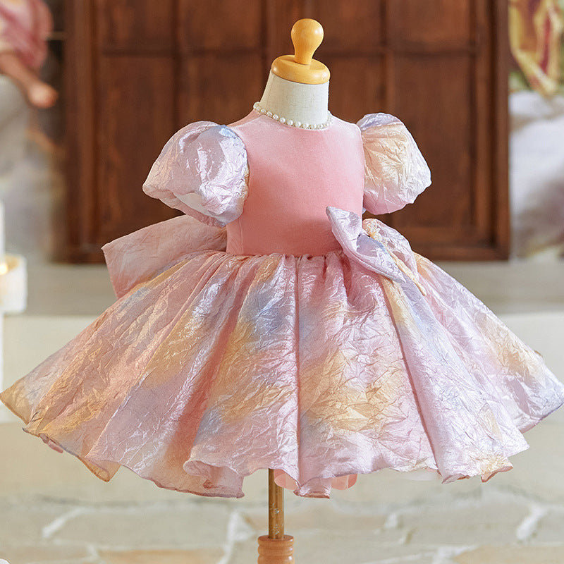 Puff Sleeve Princess Dress