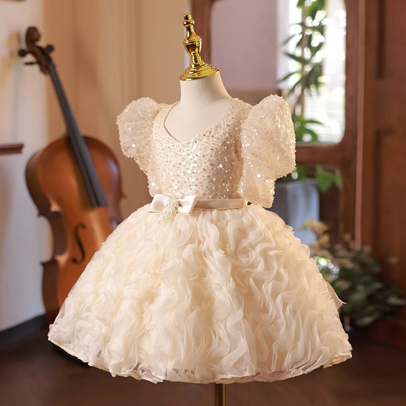 Miss Muffet Flower Girl Princess Dress