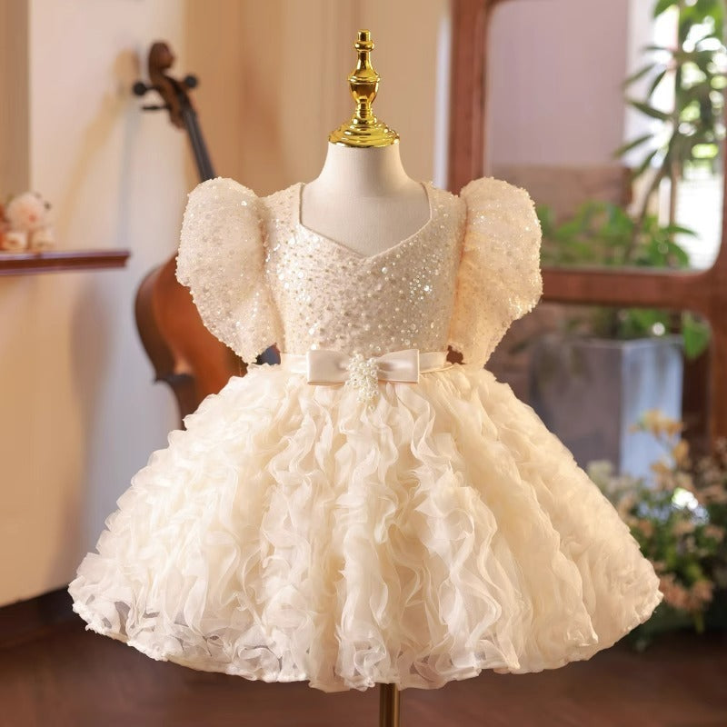 Miss Muffet Flower Girl Princess Dress
