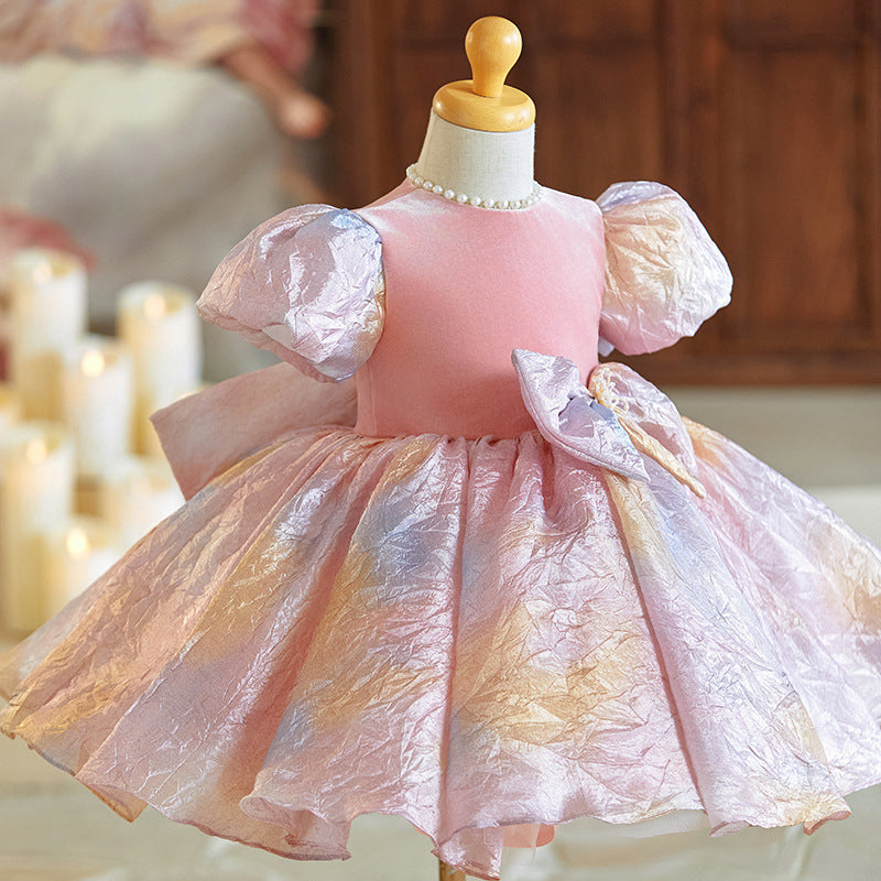 Puff Sleeve Princess Dress